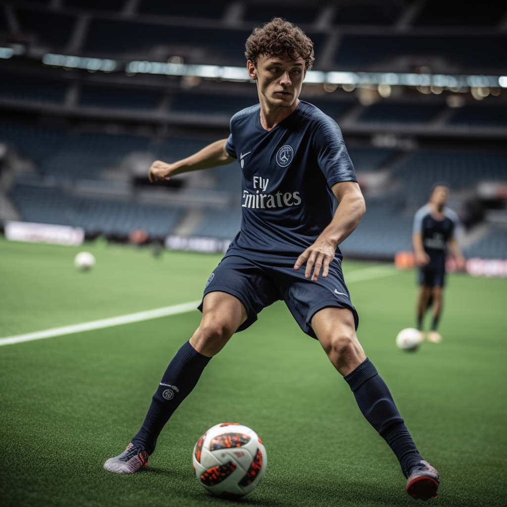 bill9603180481_Benjamin_Pavard_playing_football_in_arena_e8fba0cb-9f71-4d18-a565-00be0295ef88.png